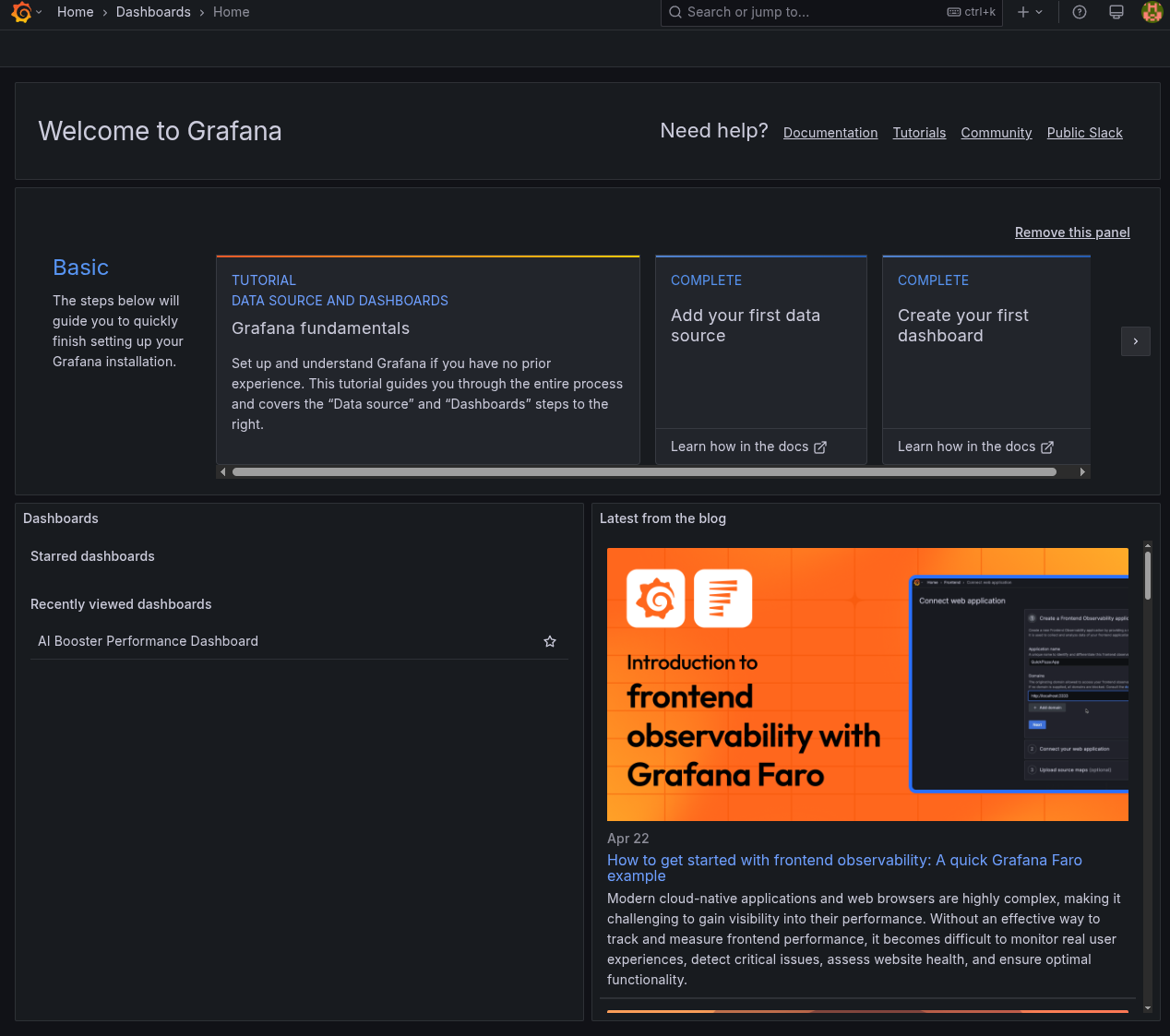 Grafana-top